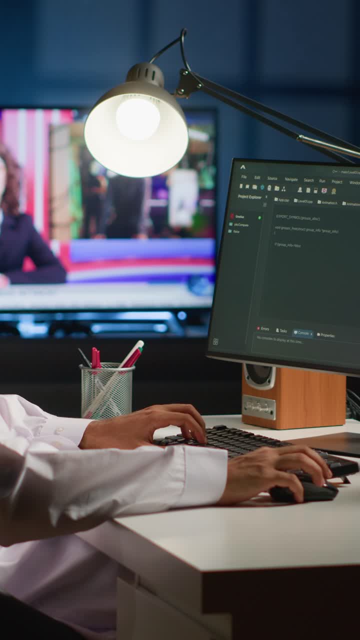 Vertical video Programmer using Java programming