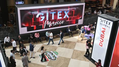 gitex global 2023 in dubai: a busy trade show floor