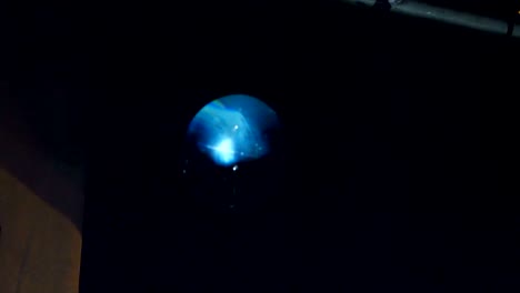 el reflector hace luz intermitente