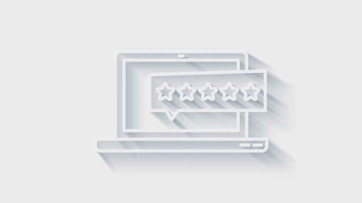 Social media 3D shadow icon design isolated on white background. Outline web icon. Motion graphics.