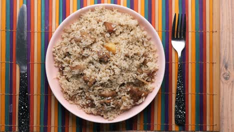 delicious chicken biryani