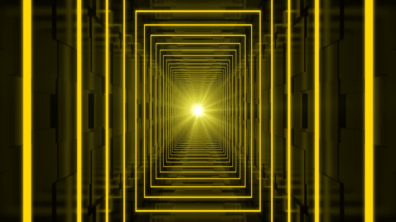 bucle de corredor amarillo