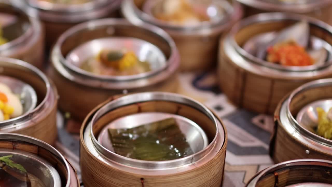 Dim Sum at a Chinese Restaurant