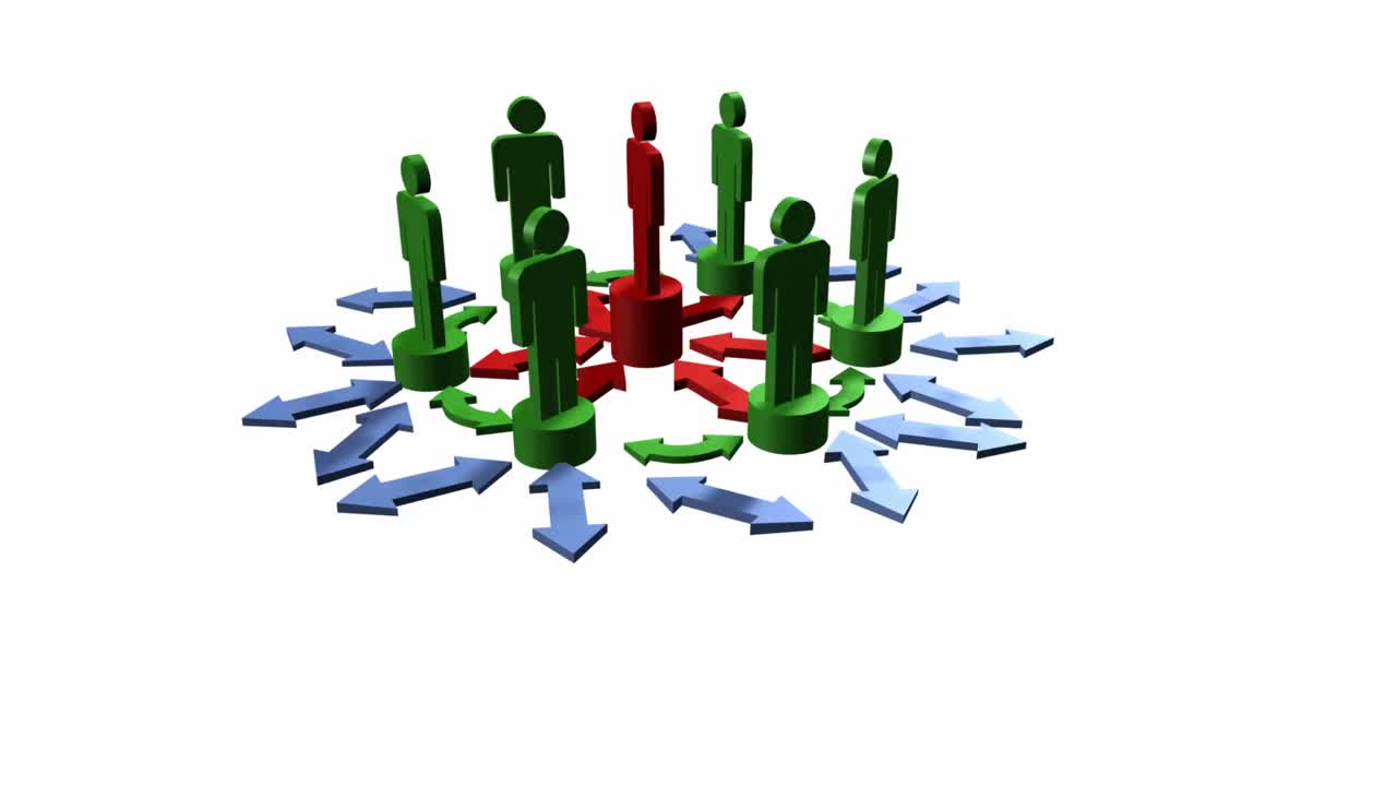 화살표로 연결된 사람들: 팀워크의 개념