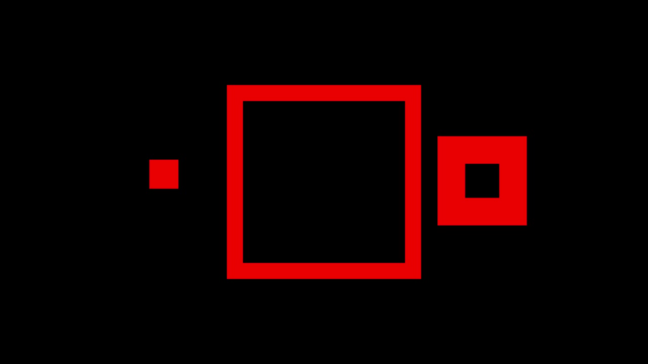Shape animation square motion graphics
