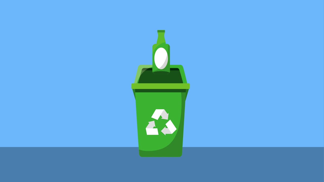 concepto de ecología del reciclaje