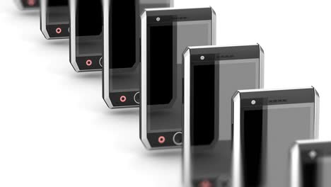 Smartphone. Looping footage has 4K resolution.