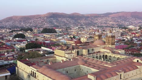 Centro-Histórico-De-La-Ciudad-De-Oaxaca,-México