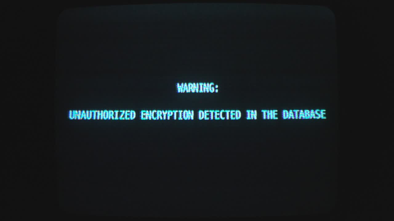 Programming software texts displaying in nmonitor. Dark background