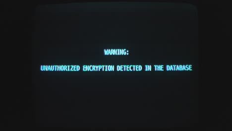 Programming software texts displaying in nmonitor. Dark background