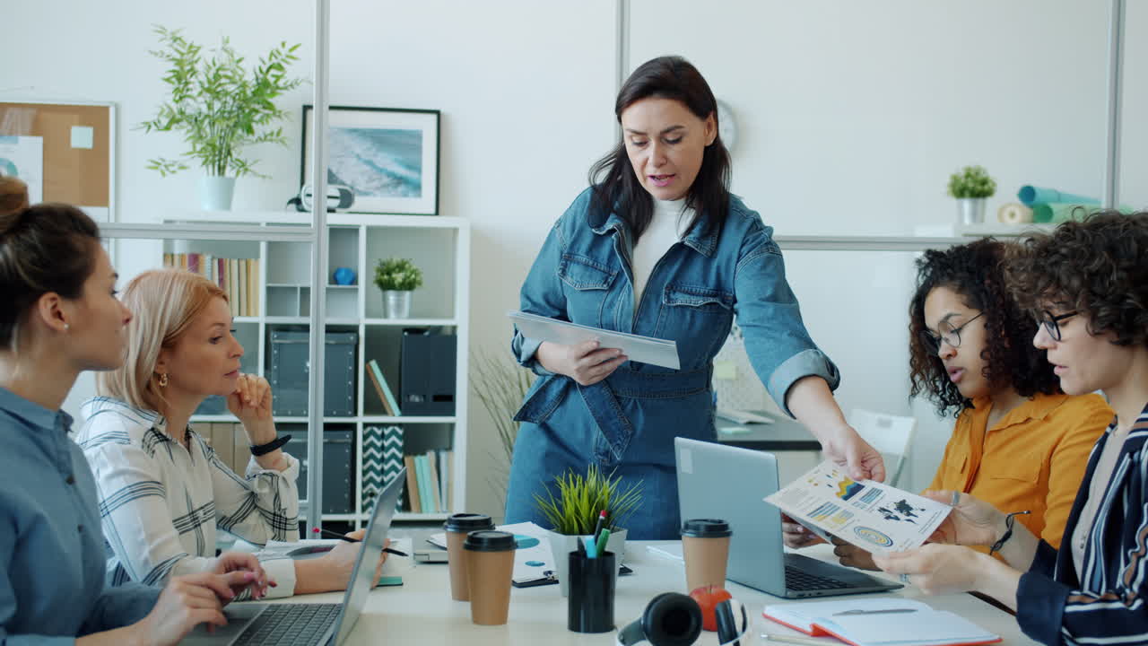 reunión de negocios en una oficina