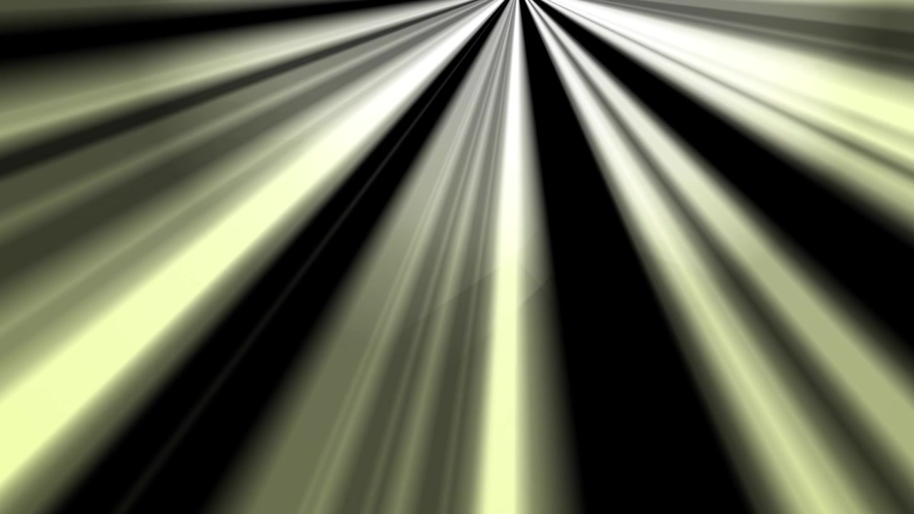 Abstract Light Rays Moving Downwards on a Black Background