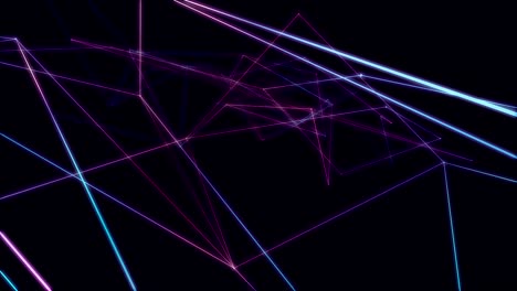 fondo de movimiento digital abstracto con líneas brillantes