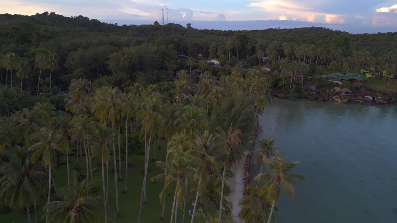 amanecer de la mañana de tailandia