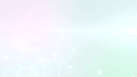 animación de partículas pastel