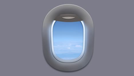 Opening Airplane Window Blind