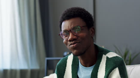 man enjoying pizza slice