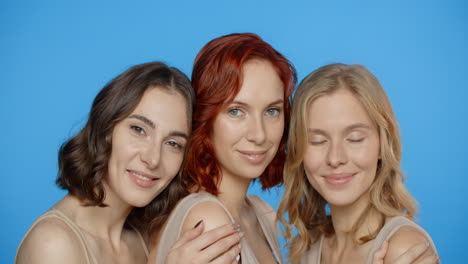 three women portrait