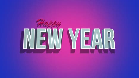 Retro-Happy-New-Year-text-on-purple-grunge-texture