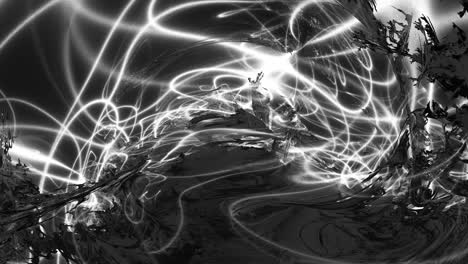 campos magnéticos 3d fractal