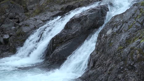 mountain waterfall