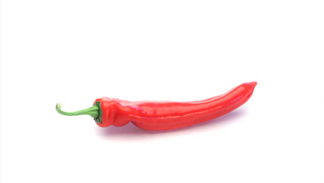 red pepper rotating