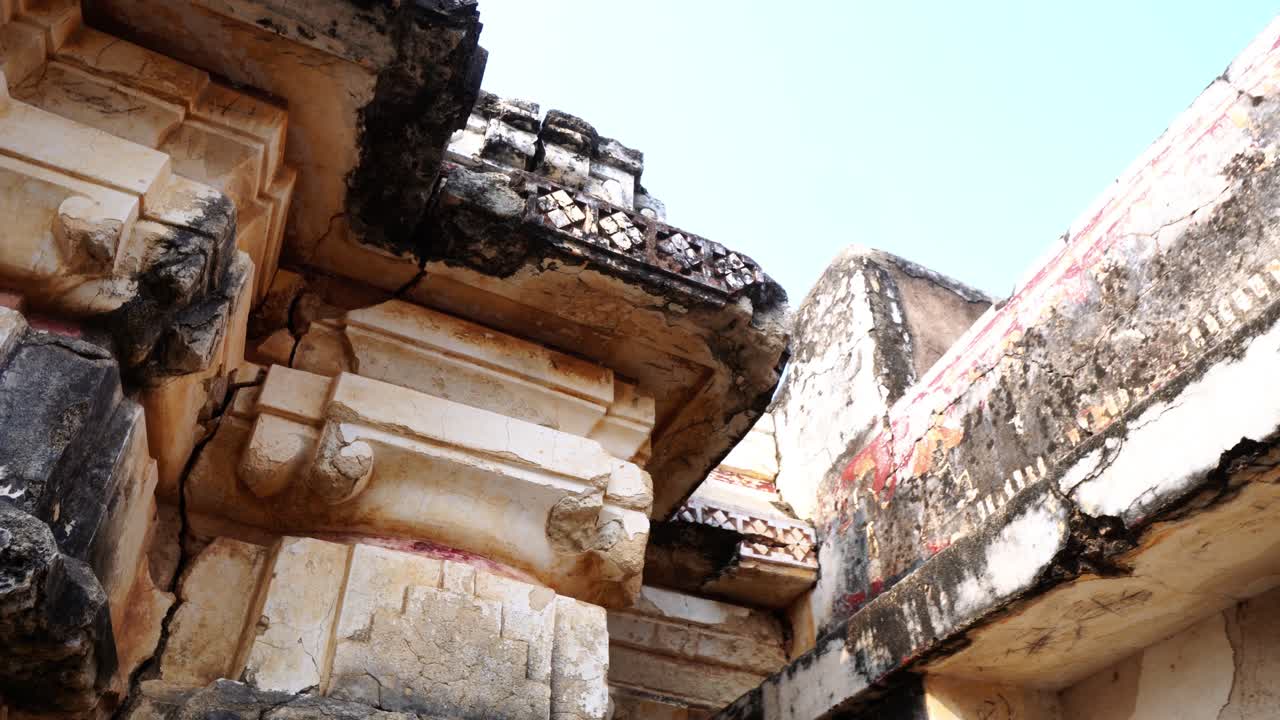 Timeless Grandeur The Ancient Facade of Gori Temple, Nagarparkar, Pakistan