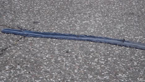 Pan-of-Fresh-Crack-Sealant-Pavement