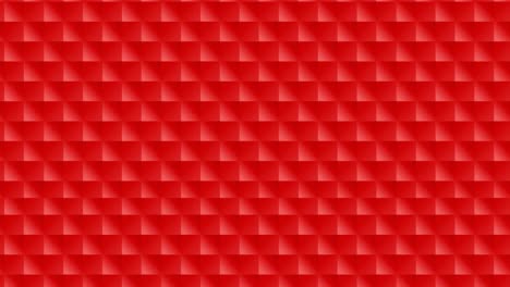 red geometric pattern