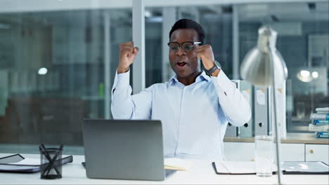 Laptop,-celebration-and-happy-businessman