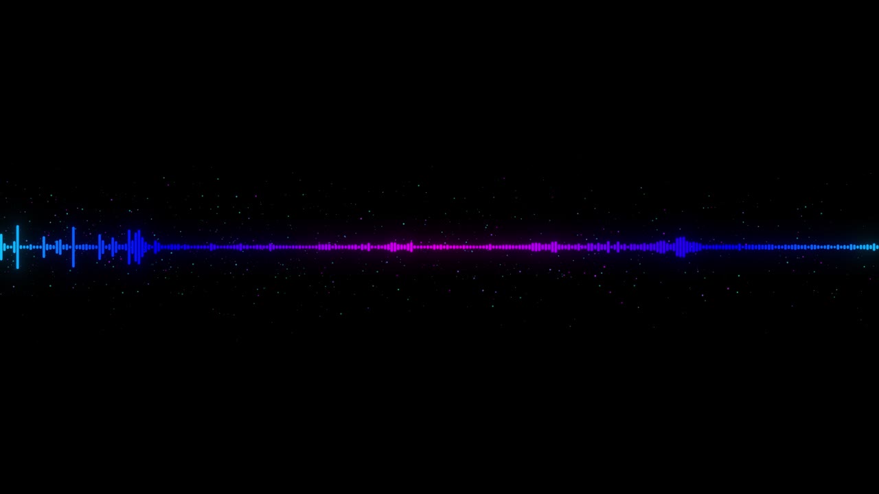 Animated lines audio spectrum music visualizer waveform equalizer spectrum music equalizer wave