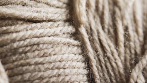 close-up view of a textured, twisted natural fiber rope, with copy space