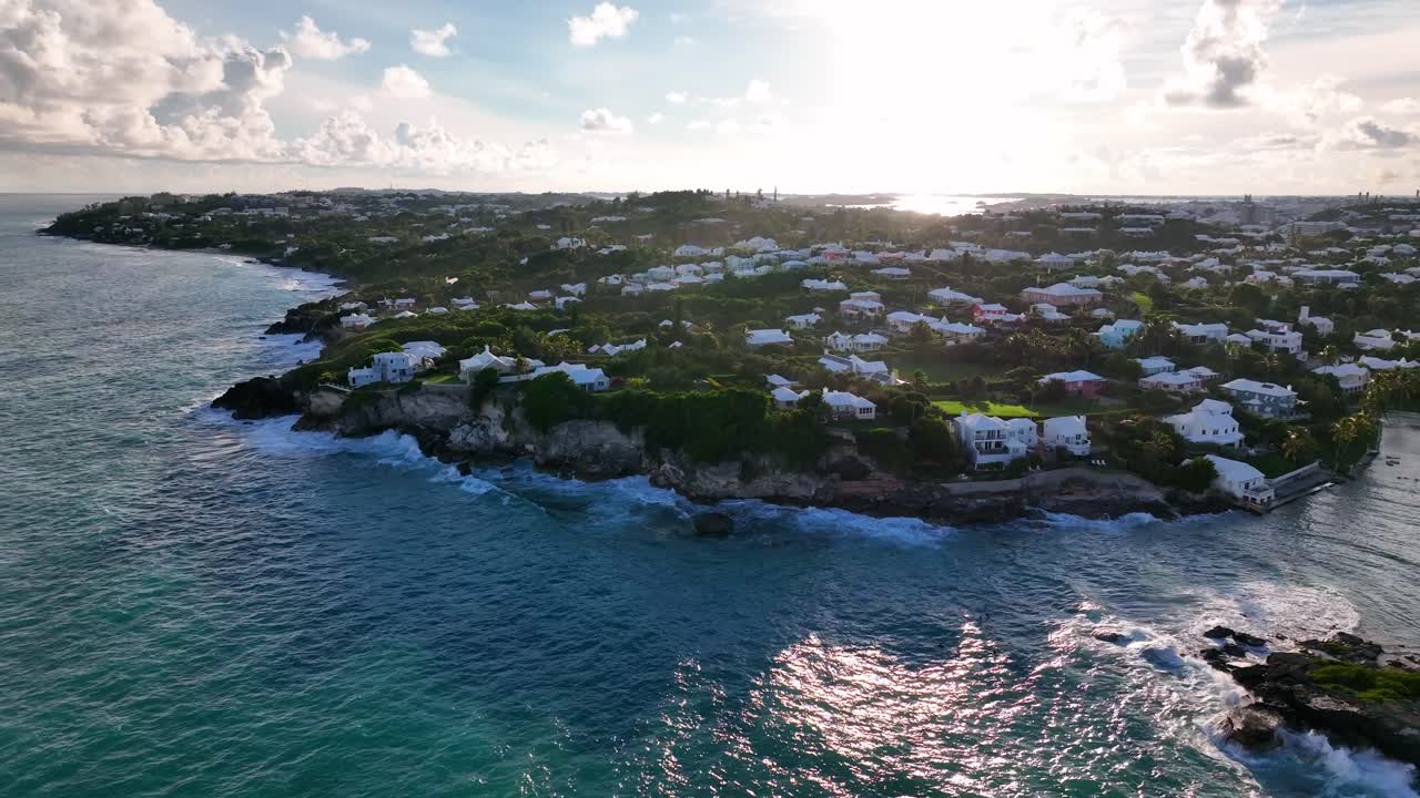 Houses at Hungry Bay in Bermuda