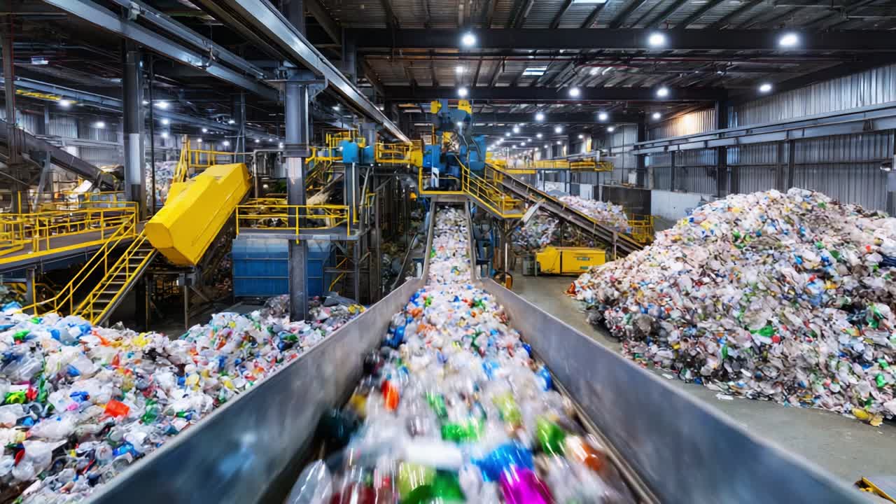 An Inside Look at a Modern Recycling Facility: A Closer Examination of Waste Management Operations with Conveyor SystemsMoving Diverse Materials for Sustainable Processing and Environment Protection