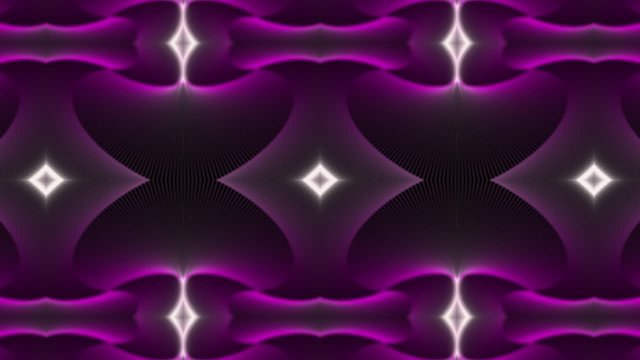 Moving kaleidoscope. 4K motion graphics