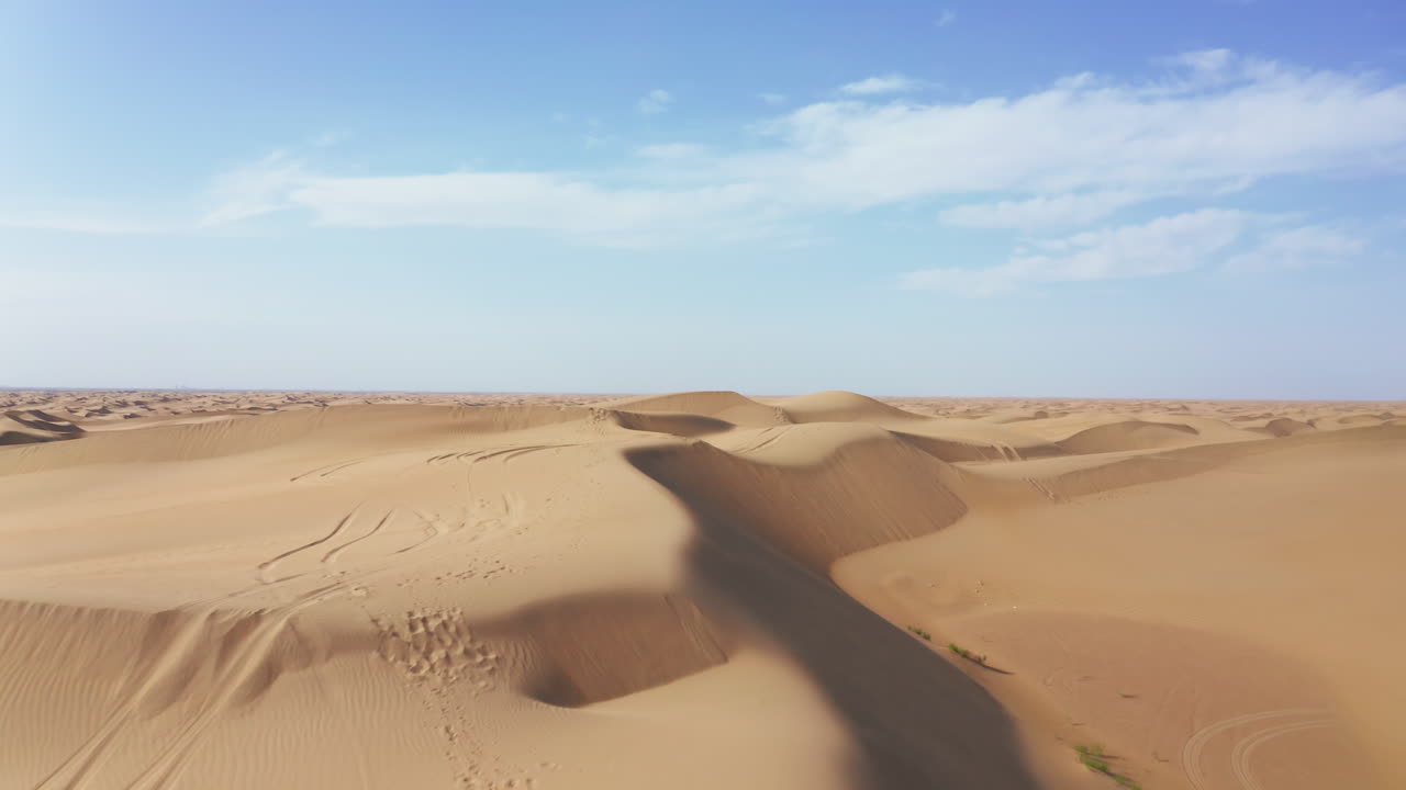 grandes dunas de arena en el desierto de gobi