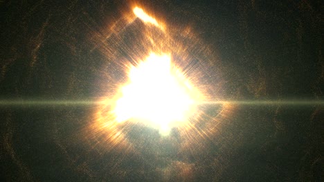rayos de sol bajo el agua imágenes realistas. magia brillando bajo el agua animación de efecto profundo. resplandor de sol, destello aislado en fondo abstracto oscuro. haces brillantes dinámicos. luz solar video 4k