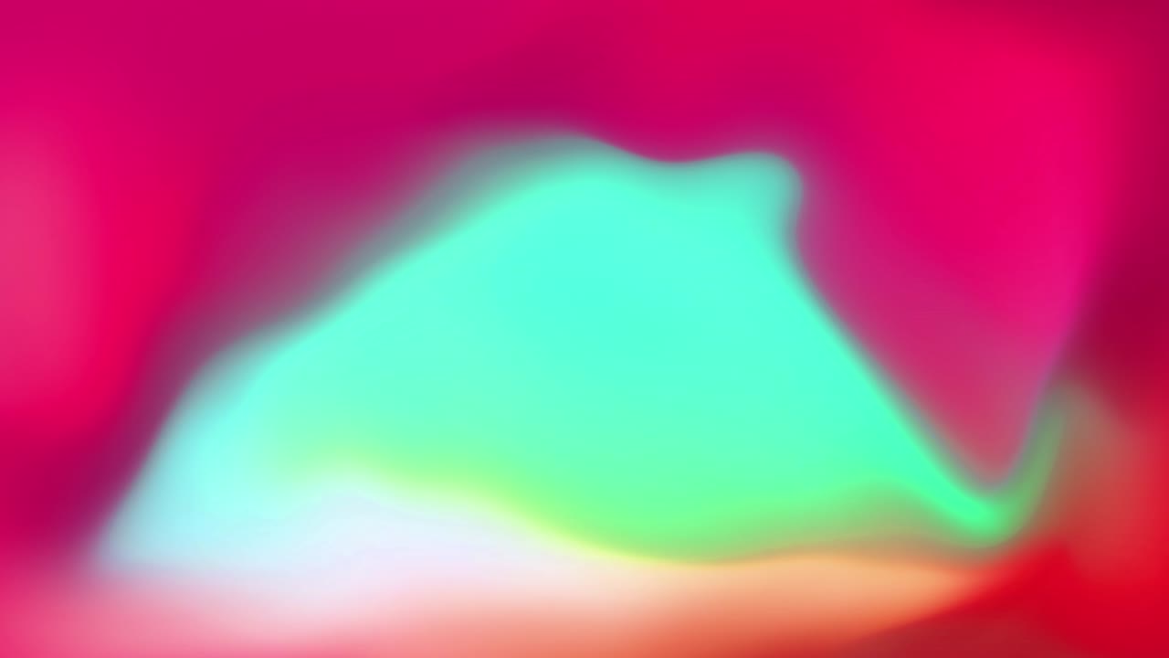 animación de bucle de líquido de mezcla de fluidos de colores de gradiente multicolores