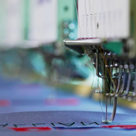sewing machine factory production. modern and automatic high technology sewing machine