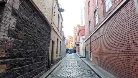 a walk through a graffiti-filled melbourne alley