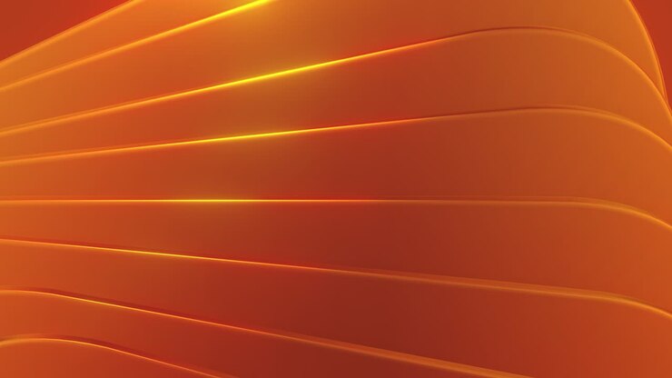 Abstract Orange Geometric Background