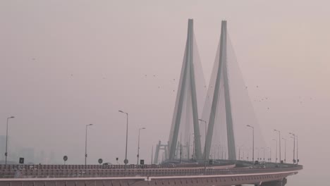 bandra worli sealink bridge and mahim bay