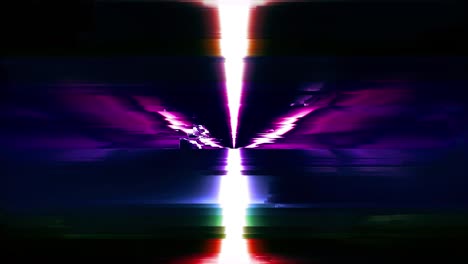 glitch party background for the music scene. vj loop.