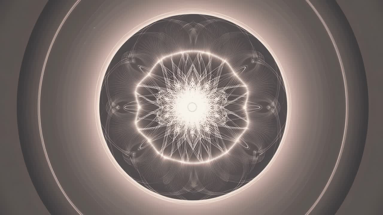 mandala resumida y brillante