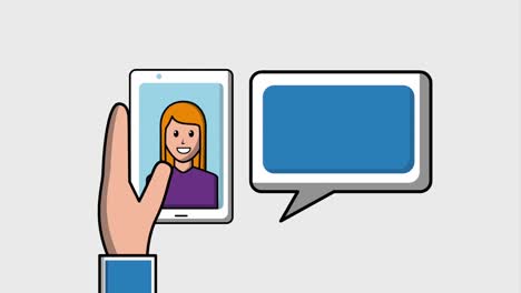concepto de las redes sociales