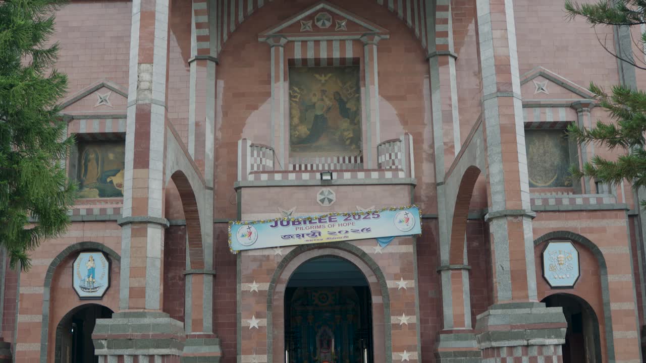 It is located in Bandel Church, West Bengal