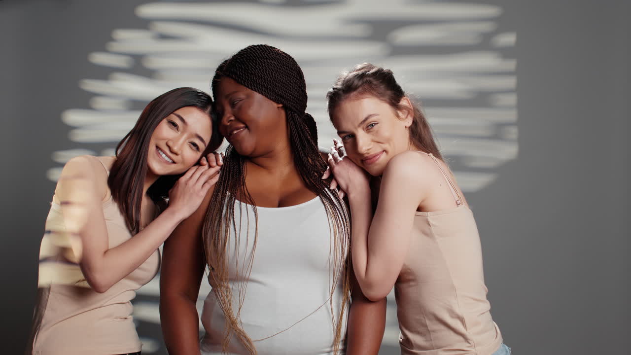 Diverse Group of Women Posing Together