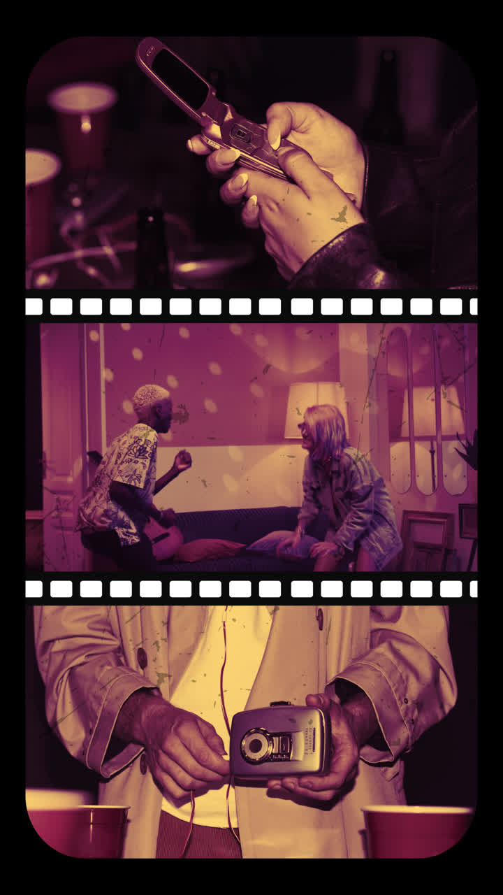 Retro Party with Friends