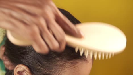 hair loss on the scalp