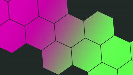 Motion-abstract-geometric-colourful-honeycomb-retro-background